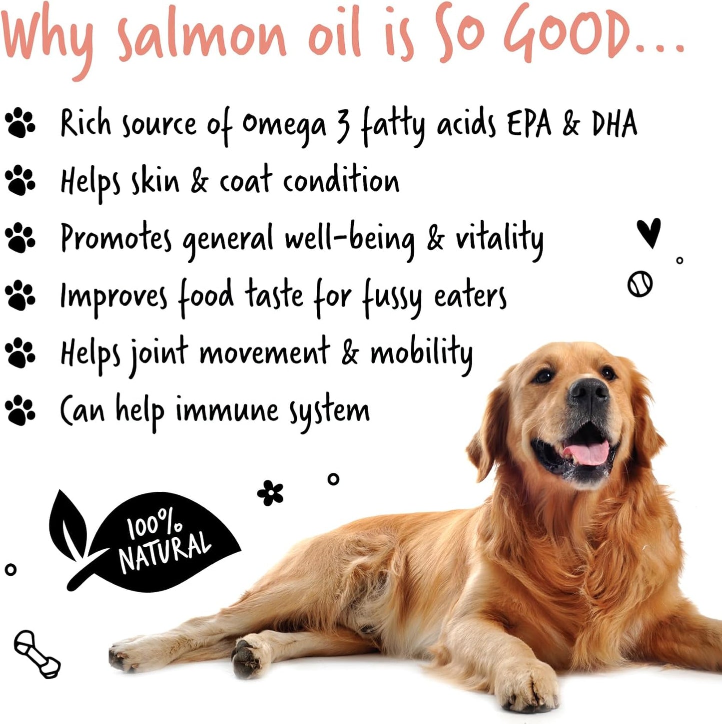 Bugalugs Scottish Salmon Oil For Dogs & Cats